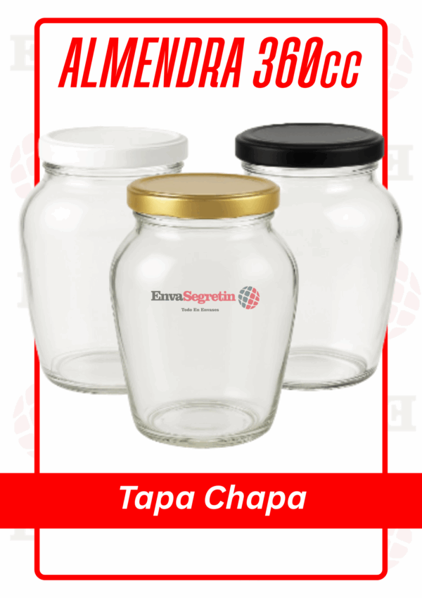 ALMENDRA 360cc Tapa Chapa