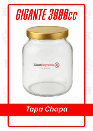 GIGANTE 3000cc Tapa Chapa