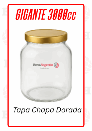 GIGANTE 3000cc Tapa Chapa - Imagen 2