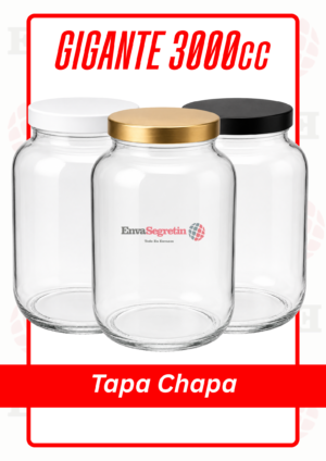 GIGANTE 3000cc TAPA CHAPA