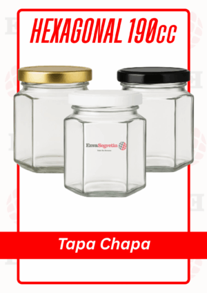 HEXAGONAL 190cc Tapa Chapa