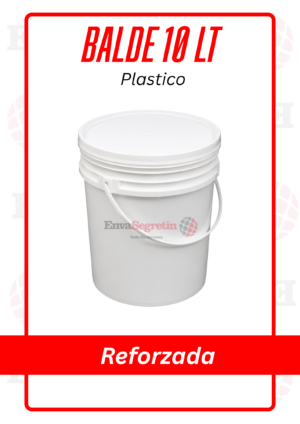 BALDE PLASTICO 10 LT