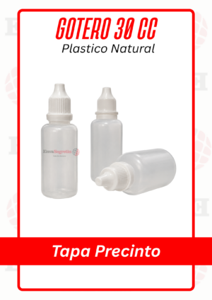 GOTERO PLASTICO 30cc