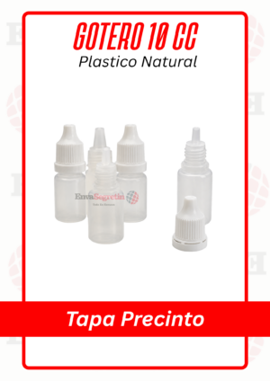 GOTERO PLASTICO 10cc