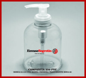 Campanita 300cc c/Bomba Cremera