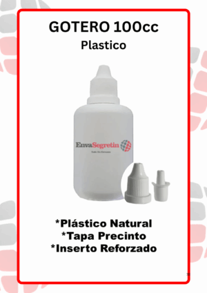 Gotero Plastico 100cc