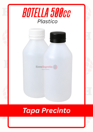 BOTELLA PLASTICA  500cc PAD COMUN