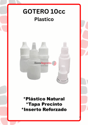 Gotero Plastico 10cc