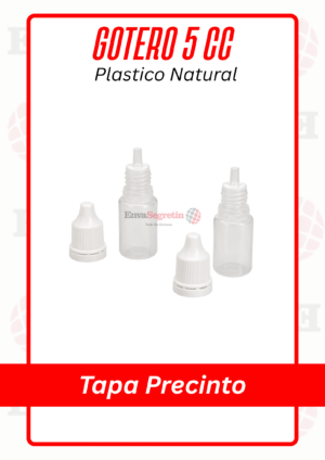 GOTERO PLASTICO 5cc