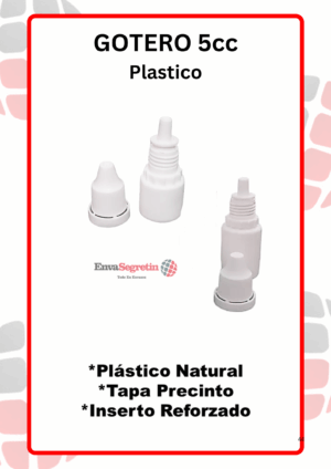 Gotero Plastico 5cc