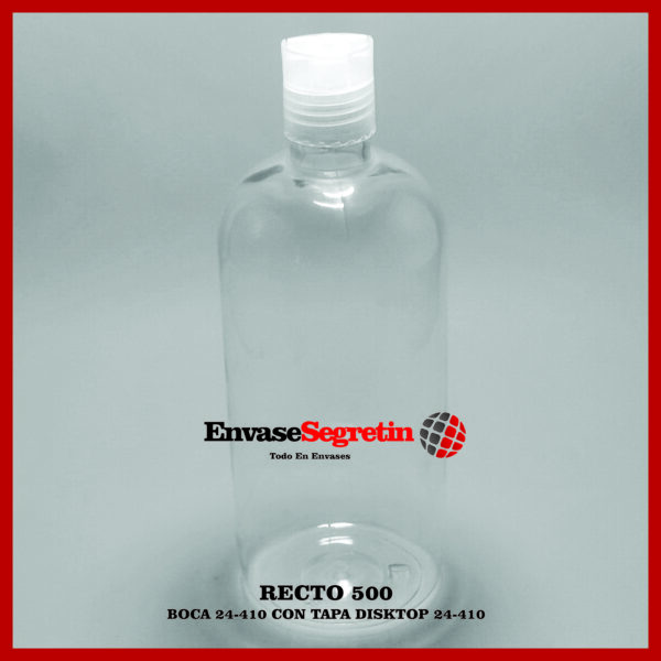 Recto 500cc c/Tapa DiskTop