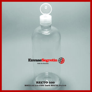 Recto 500cc c/Tapa Recta