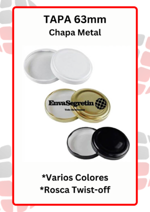 Tapas Chapa Ax 63