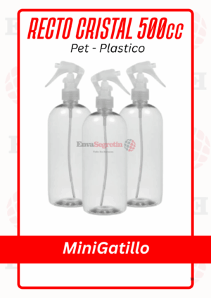 RECTO PET CRISTAL 500cc MINIGATILLO