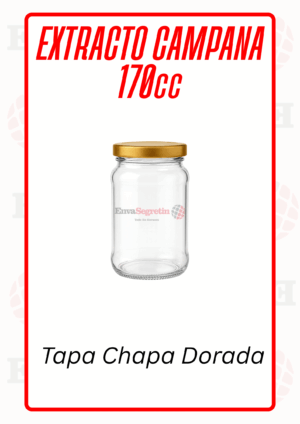 EXTRACTO DE CAMPANA 170cc Tapa Chapa - Imagen 2