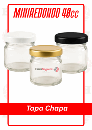MINIREDONDO 40cc Tapa Chapa