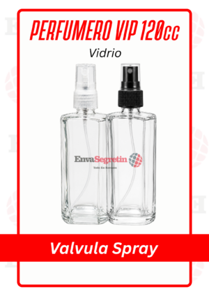 PERFUMERO VIDRIO VIP 120cc