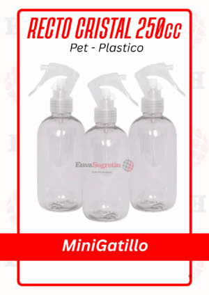 RECTO PET CRISTAL 250cc MINIGATILLO