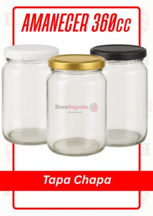 AMANECER 360cc Tapa Chapa