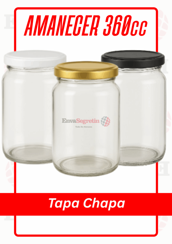 AMANECER 360cc Tapa Chapa