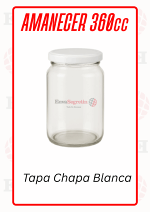 AMANECER 360cc Tapa Chapa - Imagen 2